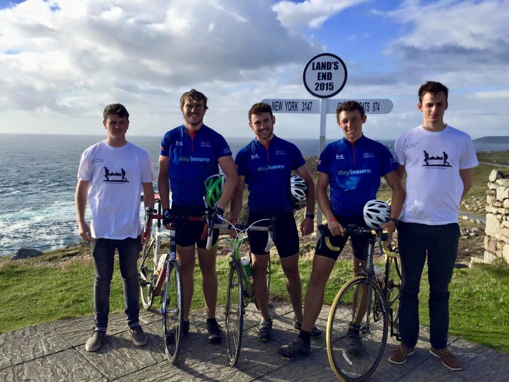 Cycling for help for heroes