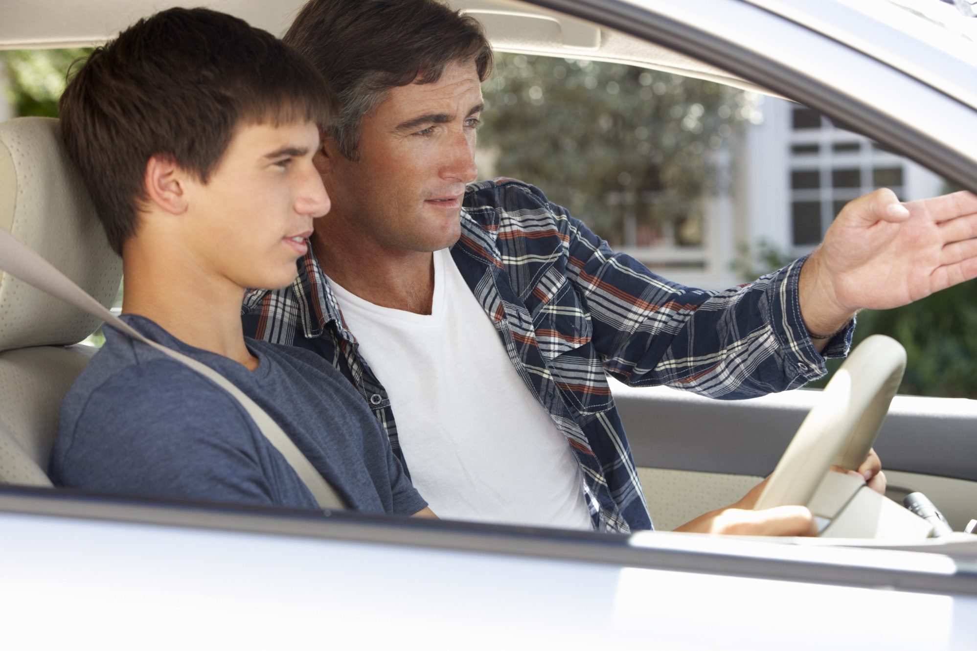 Teaching your child to drive