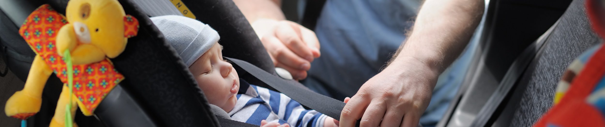 Baby in car seat