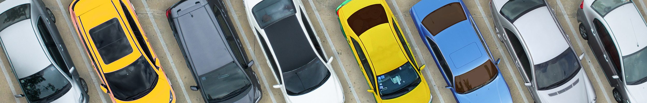 Cars in car park
