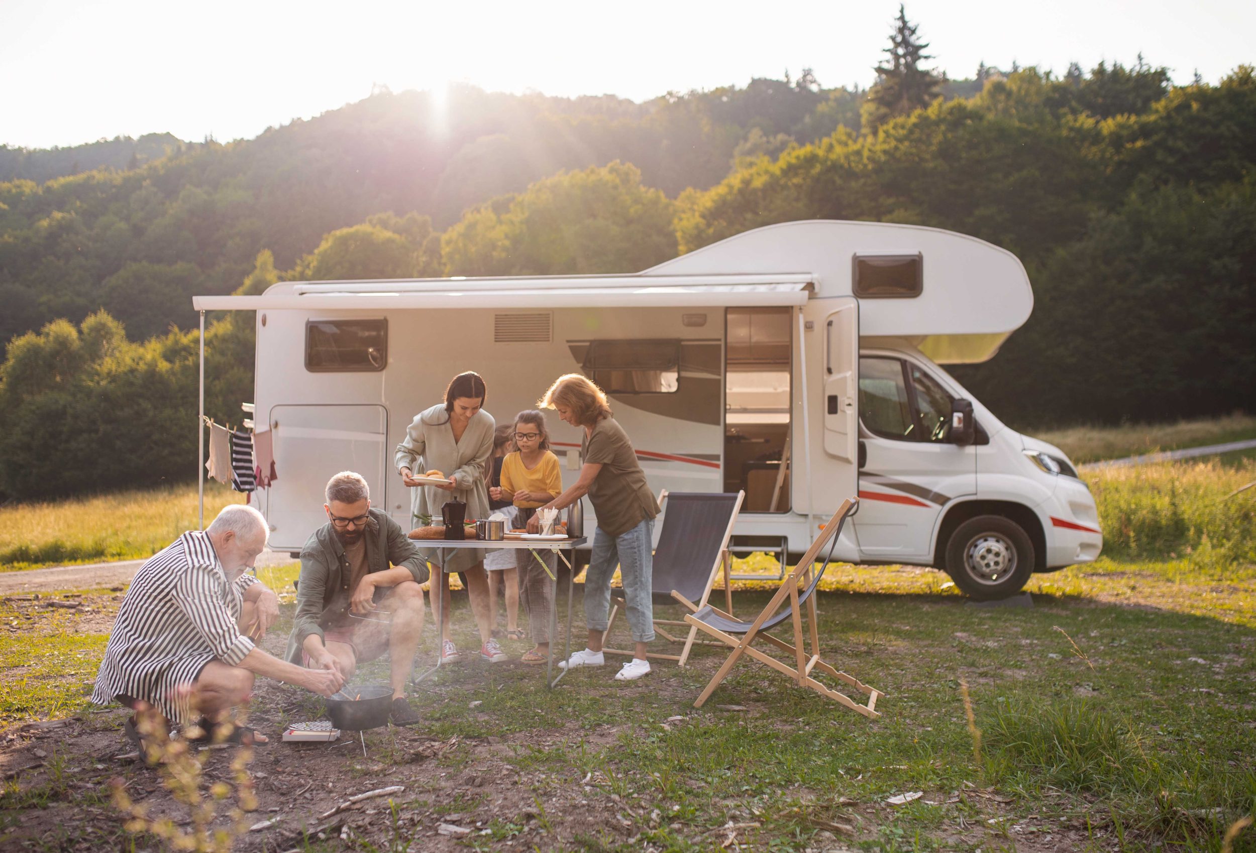Borrowing a motorhome